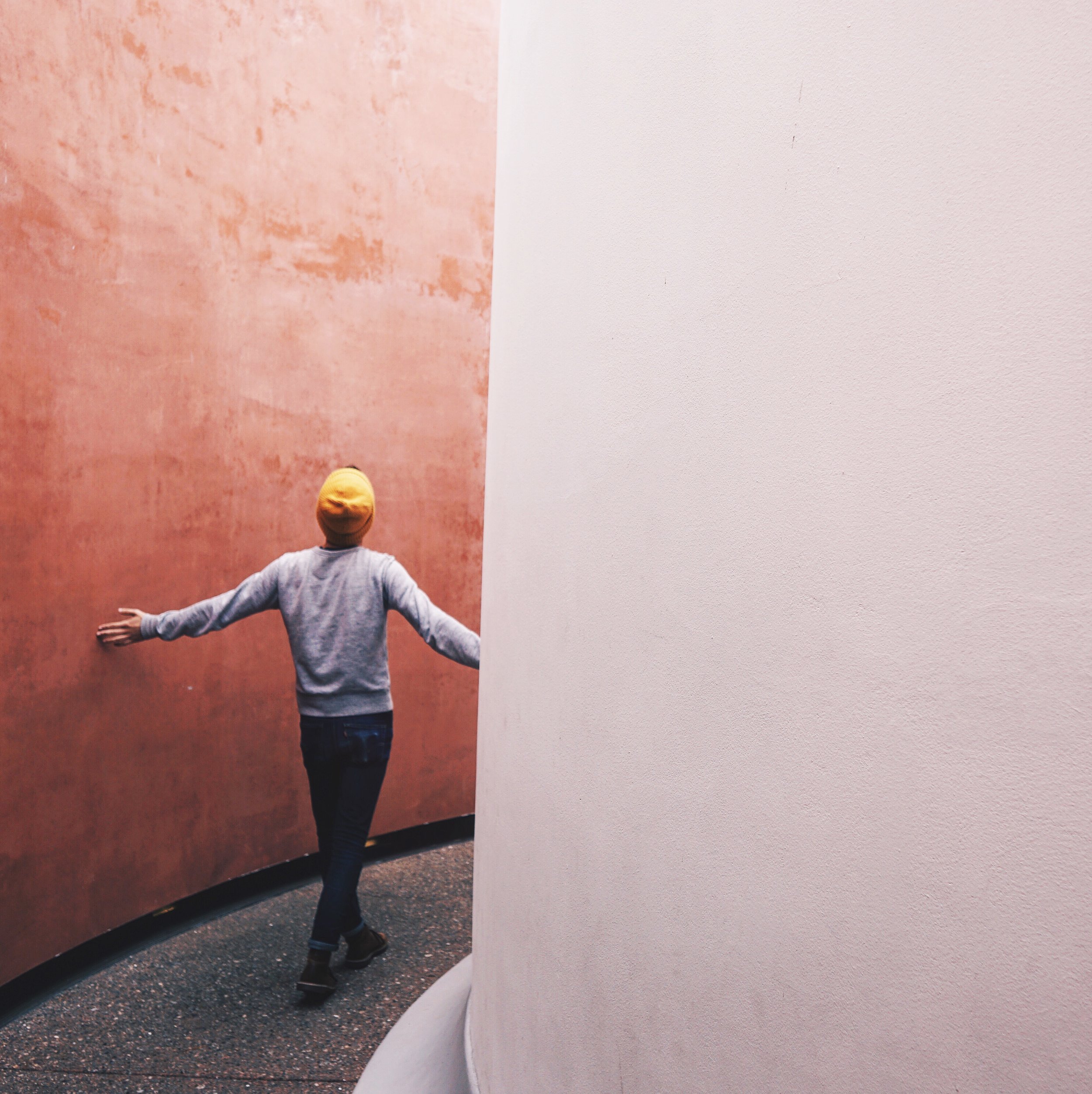 One of James Turrell's Skyspaces at the DeYoung. One of our favorite artists. 