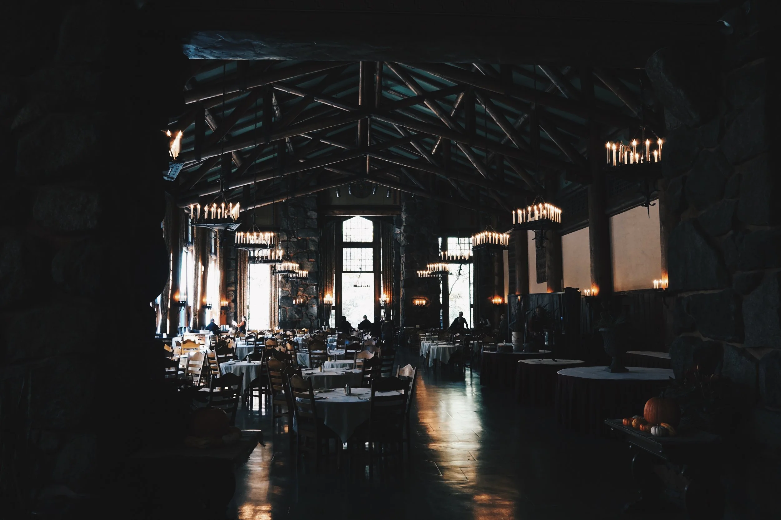 This dining room was amazing. 