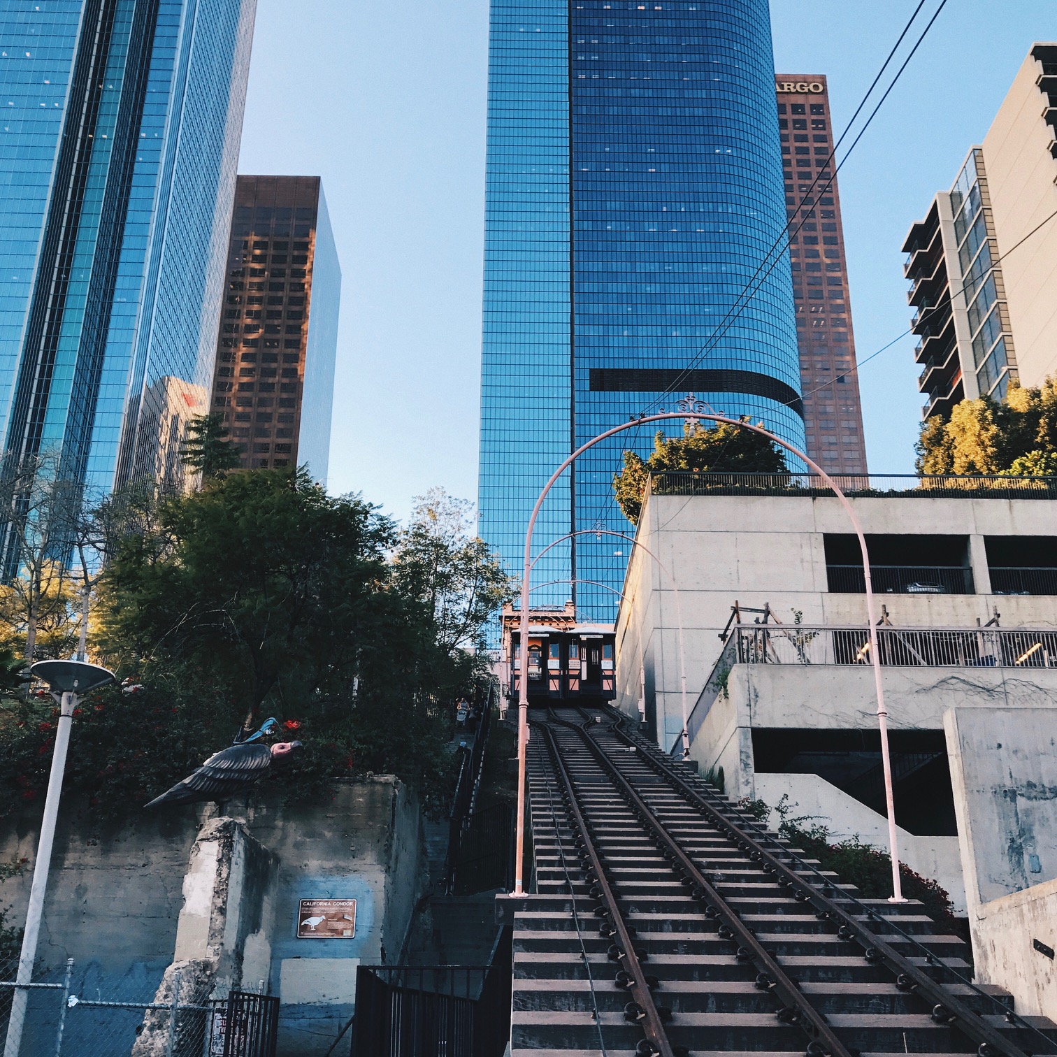 I got off at Union and then wandered around downtown to buy some time. 