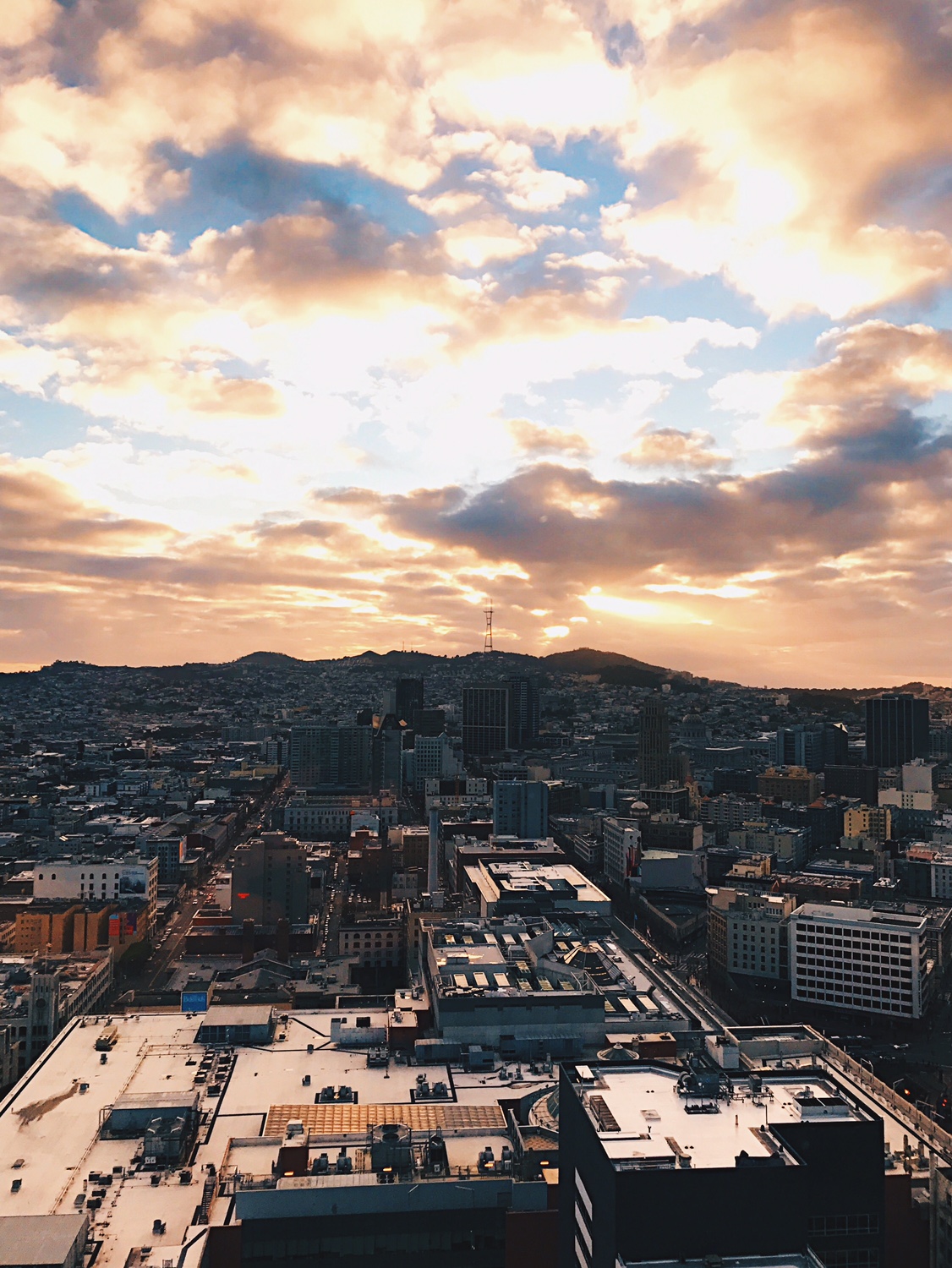 This sunset was perfect