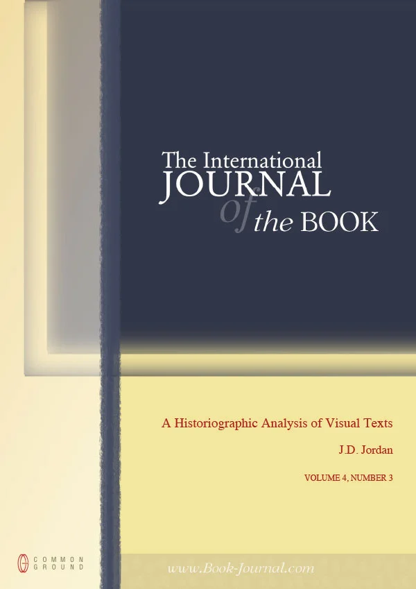 Nonfiction - History Originally published in The International Journal of the Book , March, 2007