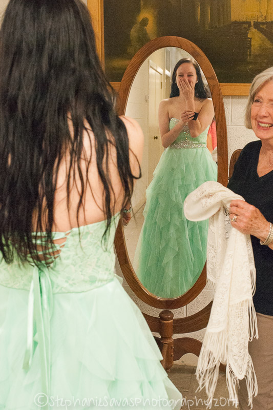 A young girl is speechless when she finds her prom dress, thanks to a local charity called Cinderella's Closet. The girls, who couldn't afford to go to prom otherwise, get to choose a dress, jewelry, makeup and shoes. The volunteers helping are called their Fairy Godmothers.