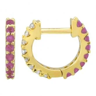 Pink Sapph:Diam Huggie.jpeg
