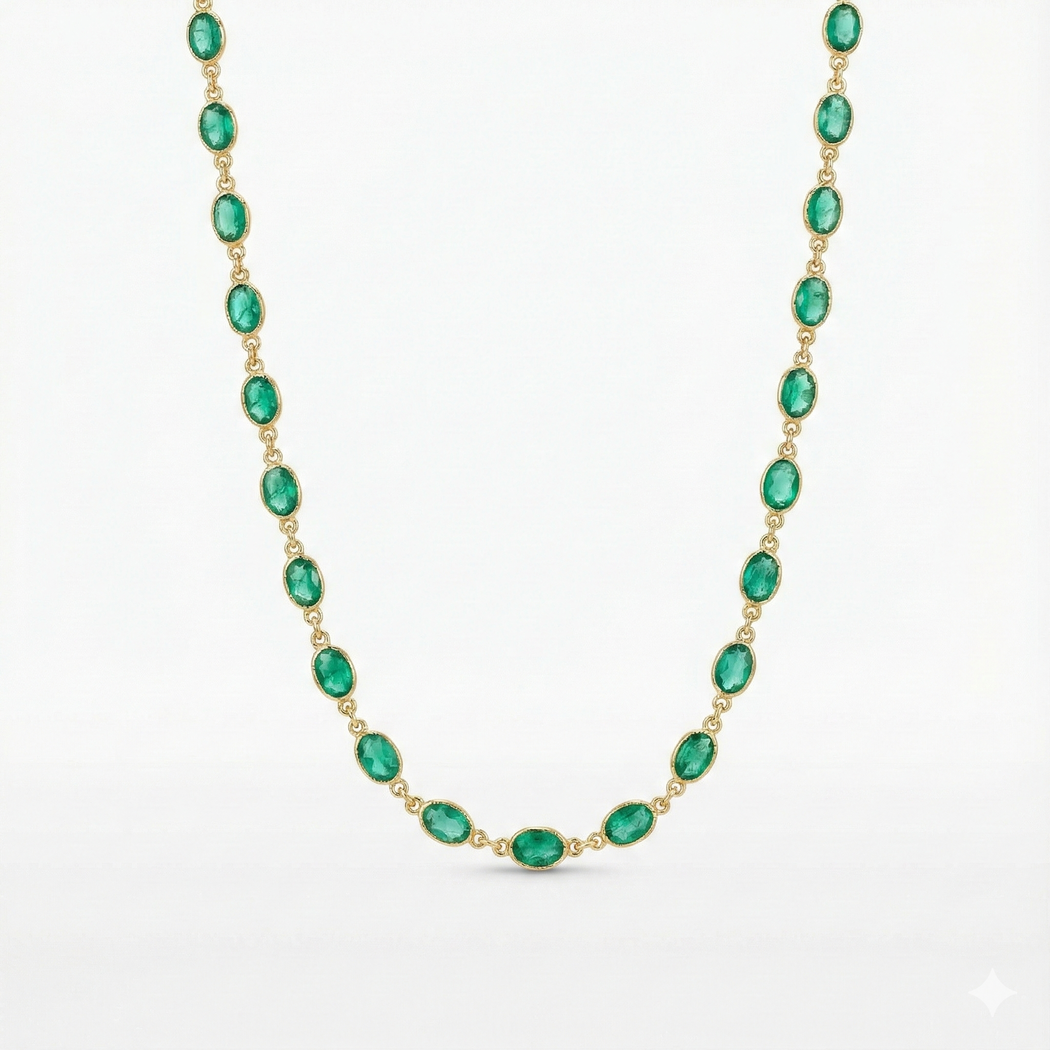 Emerald By The Yard Necklace.png