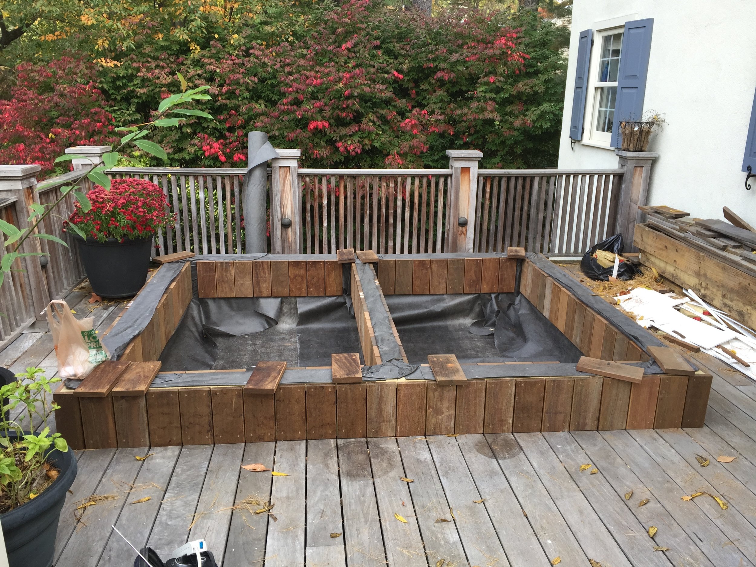 Hot Tub to Garden Conversion — Green Gate Woodworks