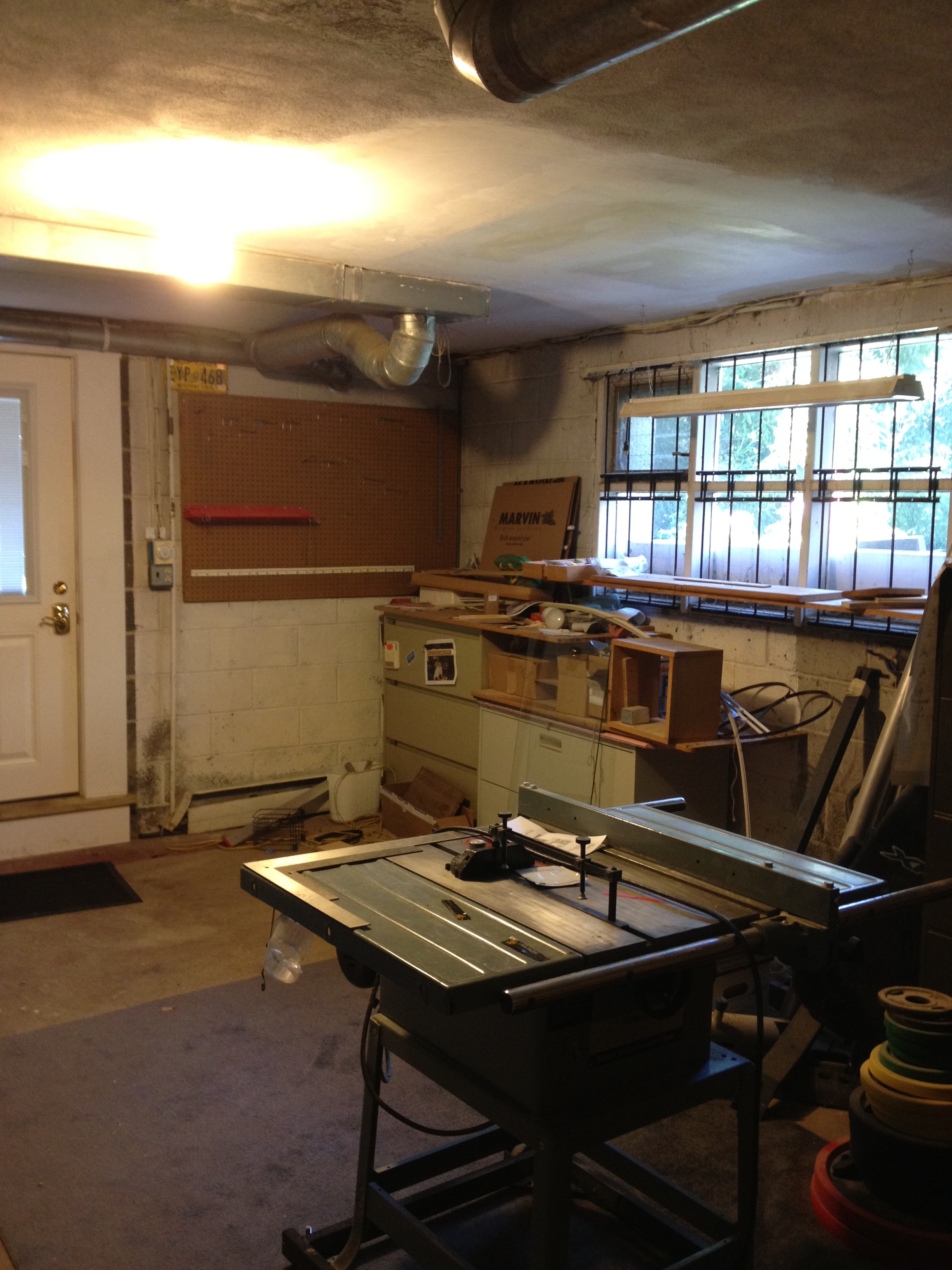  Here is another  before  shot of the original workshop.&nbsp; 