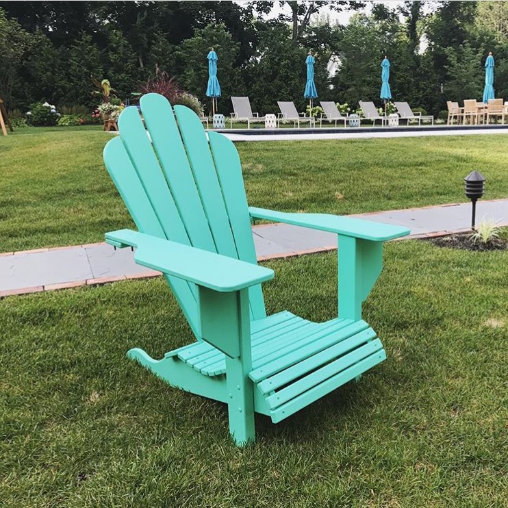 I managed to get the chair fully assembled, touched up and delivered the morning of their party. The design of this chair is very inviting and so comfortable, you never want to get up again. 