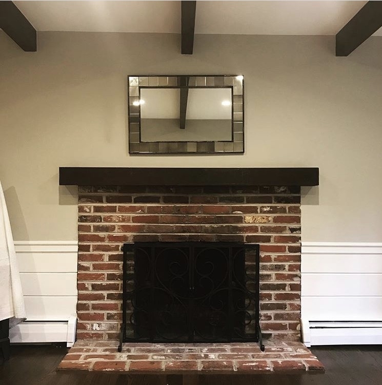  A client contacted me about creating a surround for their fireplace. After discussing some options, I came up with a design and got to work.  