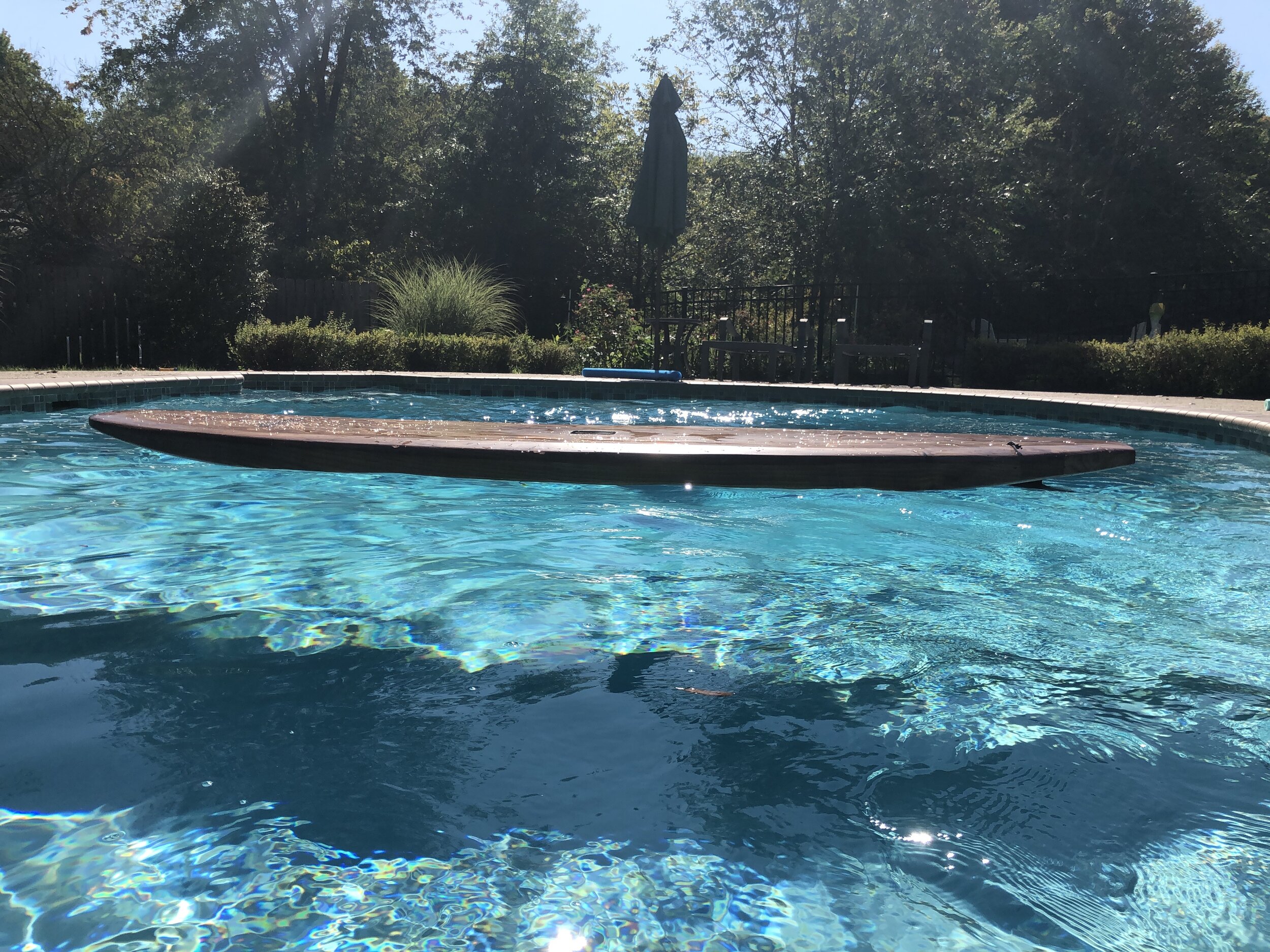 Another picture from the test float.  