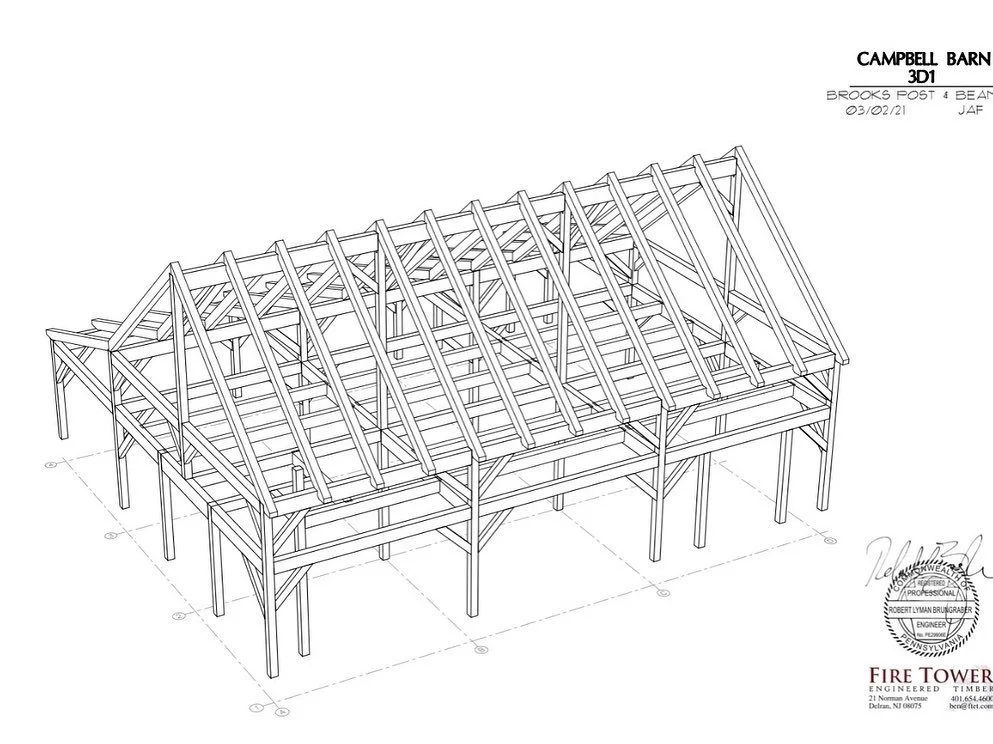 After many years working in a small two-car garage, I decided to build myself a new shop so I’d have more room and could make my work flow more efficient. I ordered a timber frame barn kit from  Brooks Post &amp; Beam  and worked with them to custom