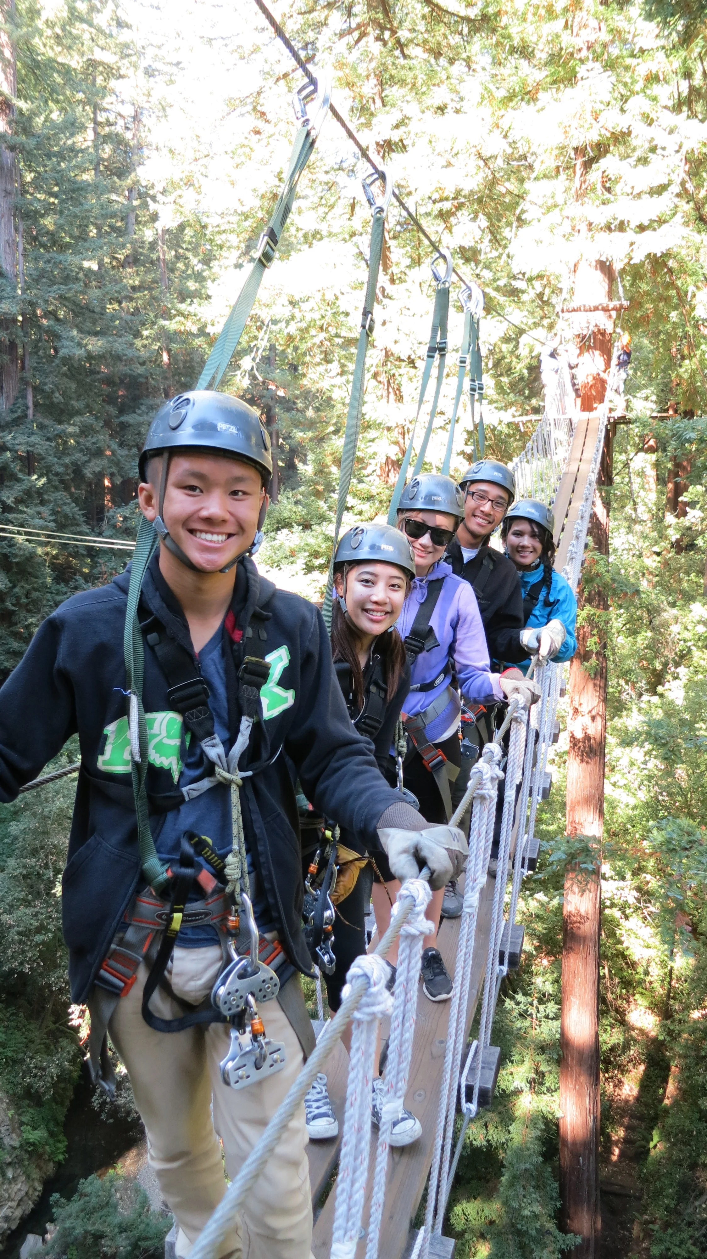 Ziplining Mt. Hermon