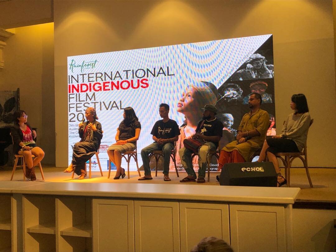 Changing the narrative panel Indigenous Film Festival Kuching - global conversation