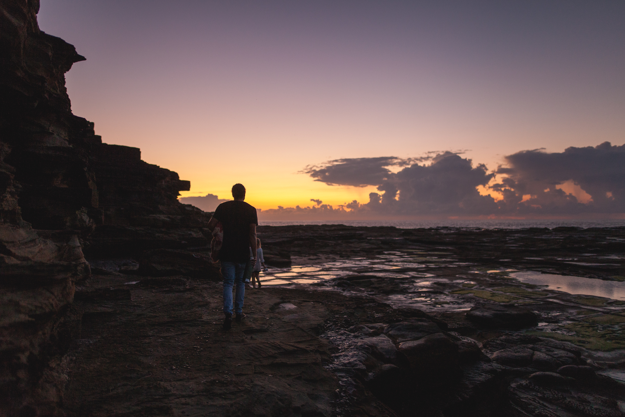 Sunrise engagement session