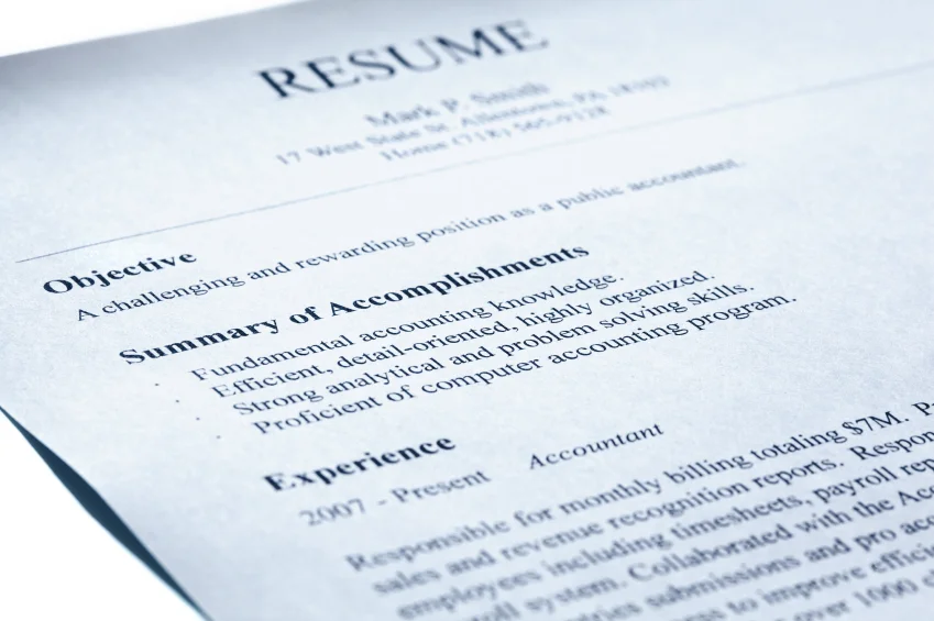 This Is The Part Of Your Resume That Recruiters Look At First
