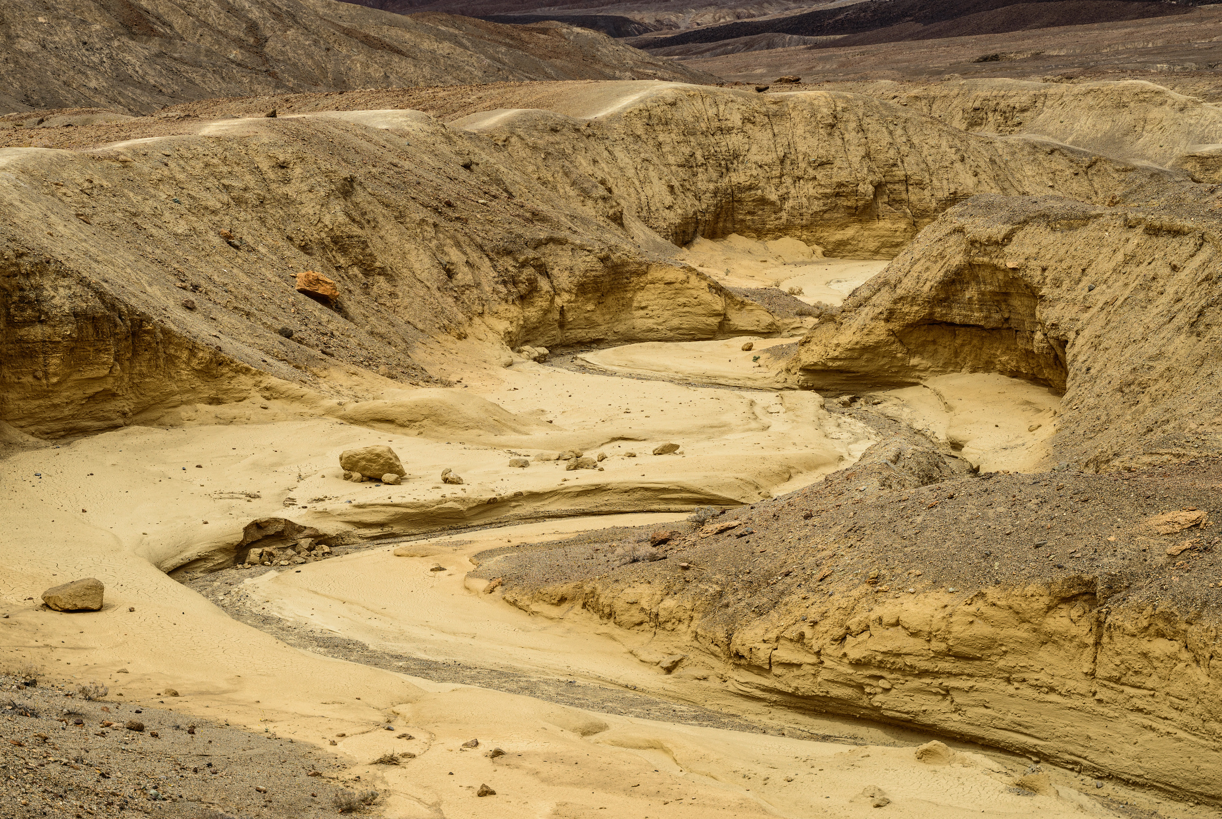  "Death Valley"_ dry creek