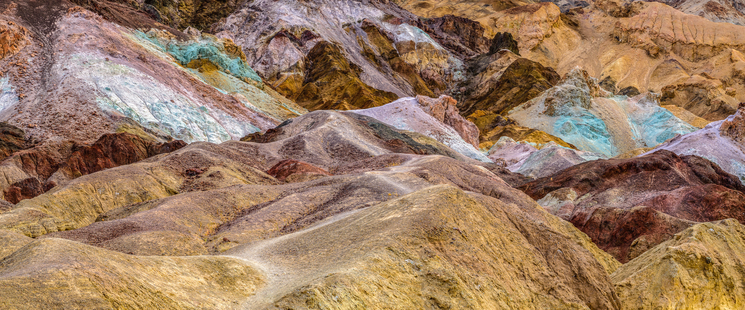 " Death Valley "_ artist's palette 