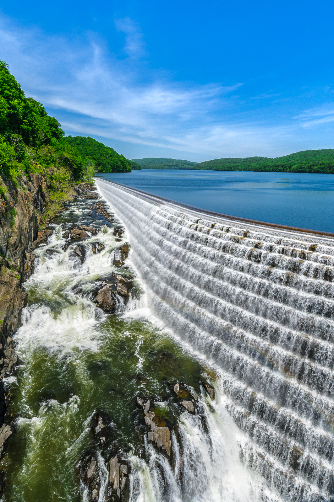 * Croton Dam and spillway *