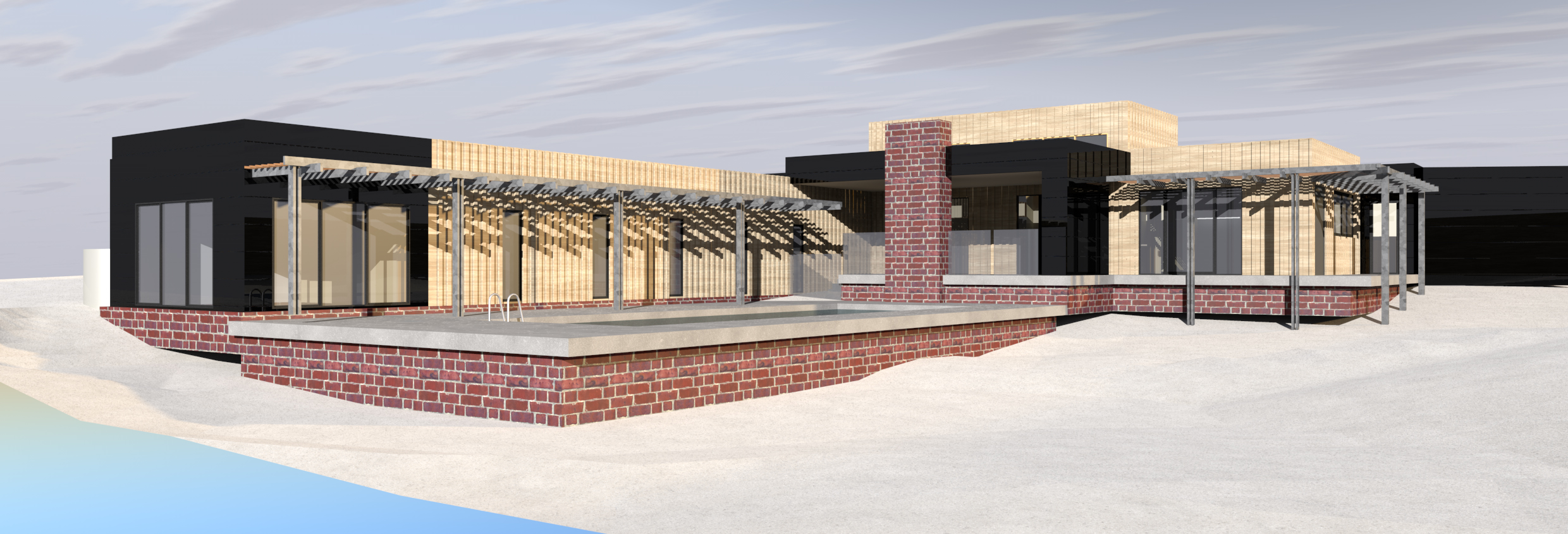 Exciting project nestled in the sand dunes of St. Andrews Beach