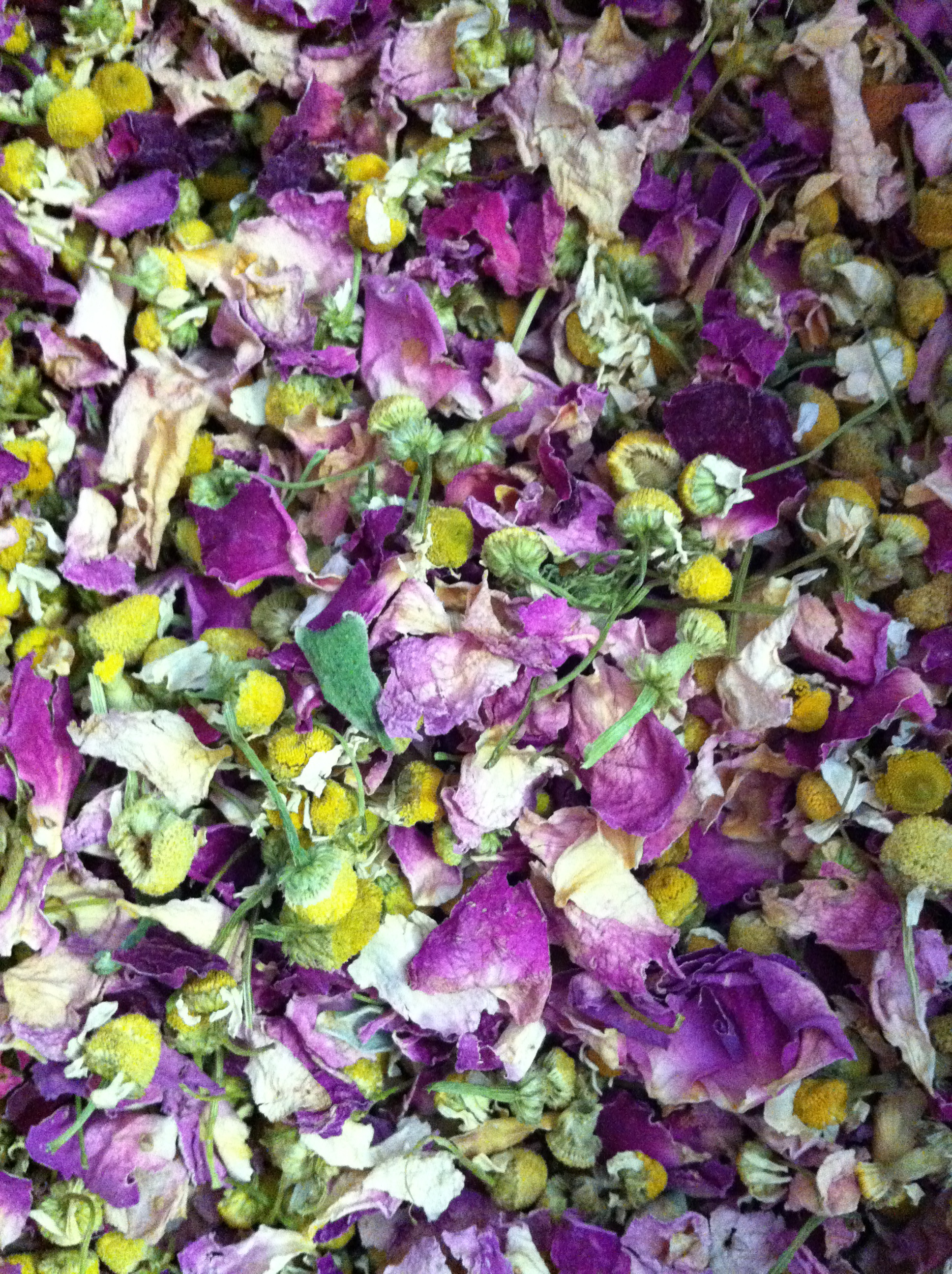 Rose and Chamomile Dried Herbs