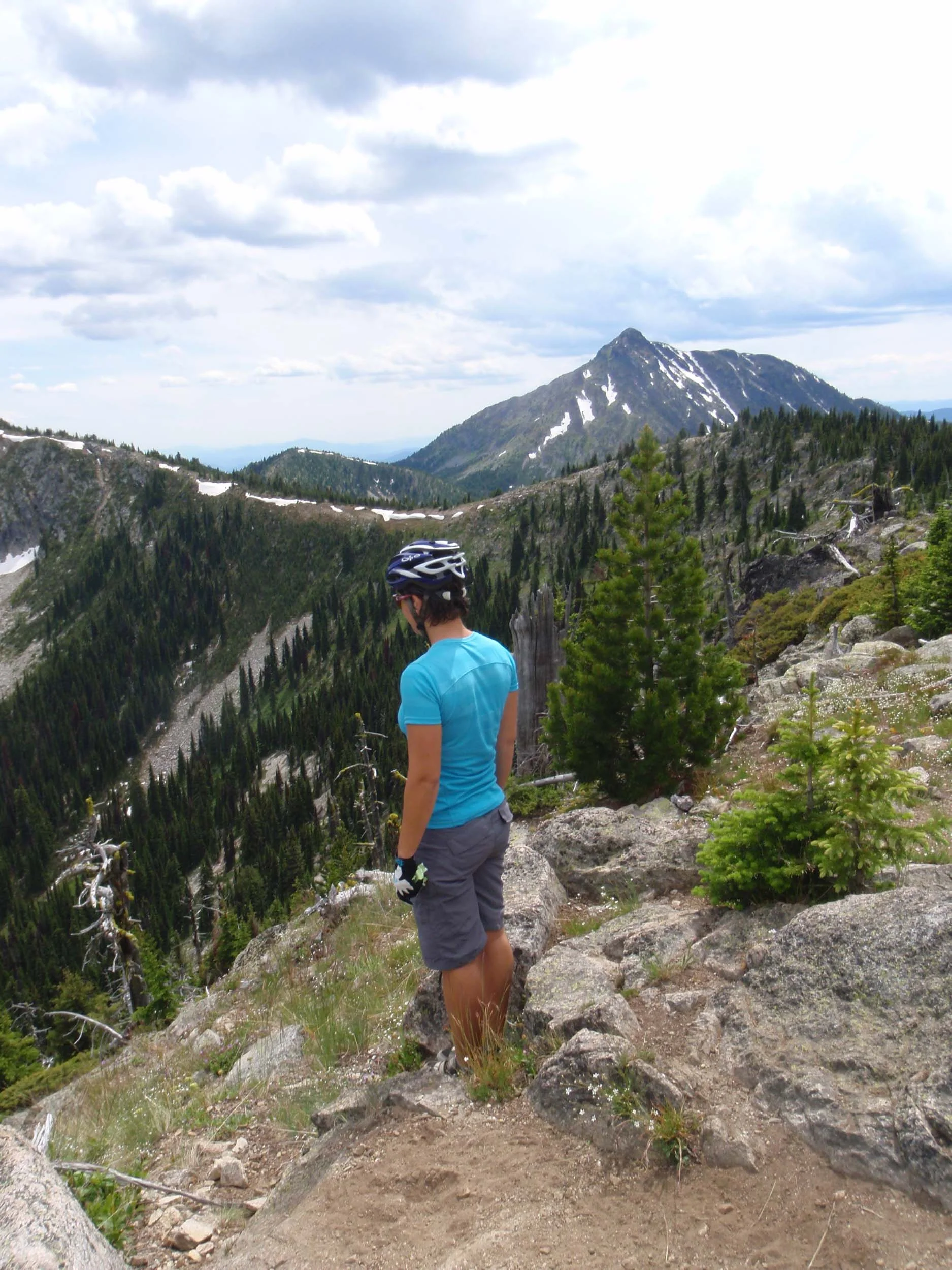 Seven Summits Mountain Bike Trail - Rossland, British Columbia.