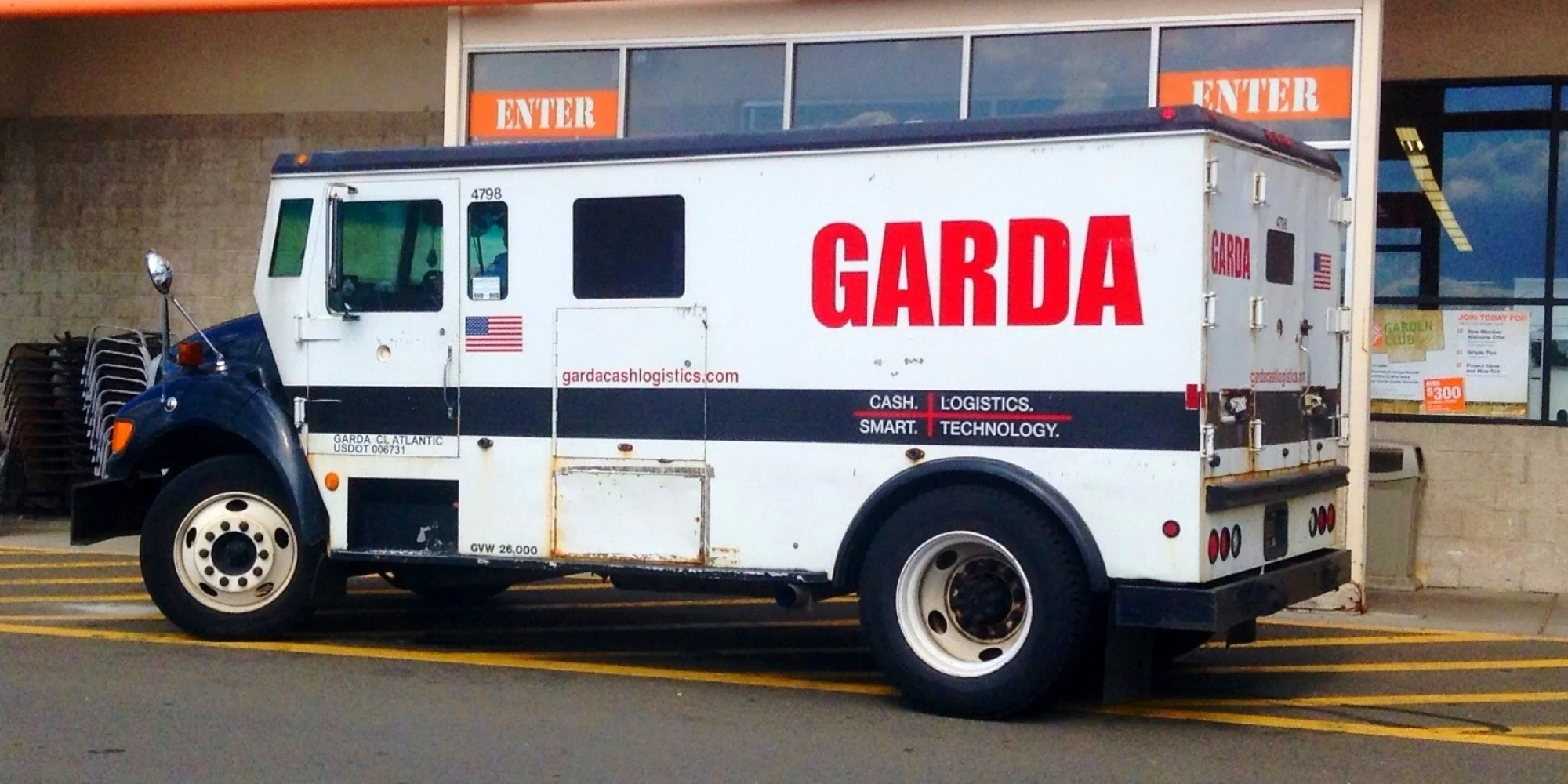Armored Truck for Cash & Product Transport
