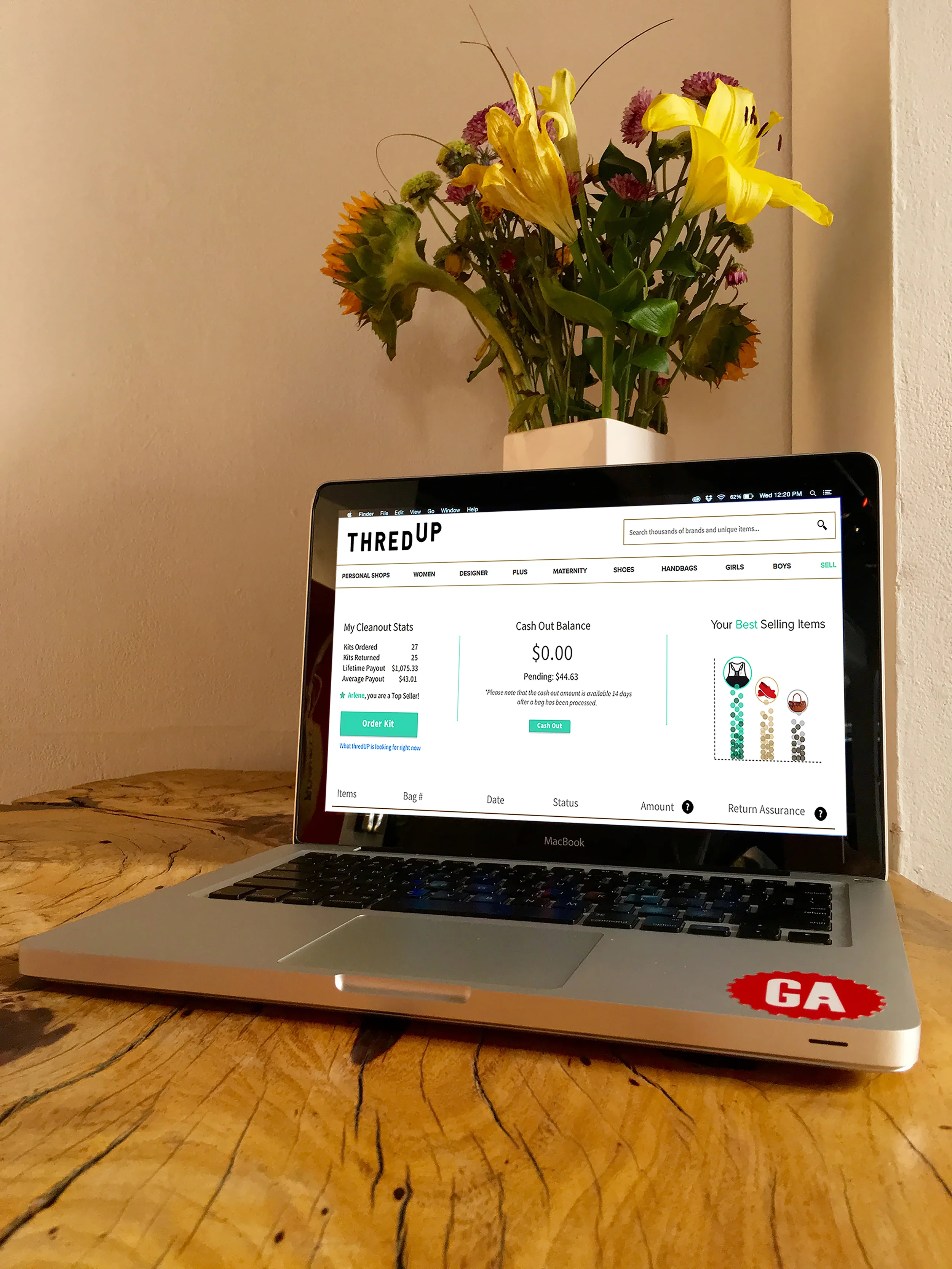 User Flow Redesign: thredUP.com