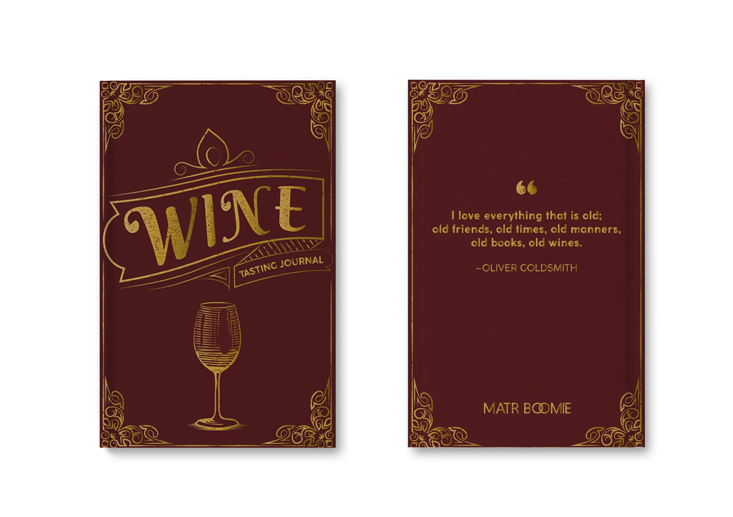 Wine Tasting Journal Artwork