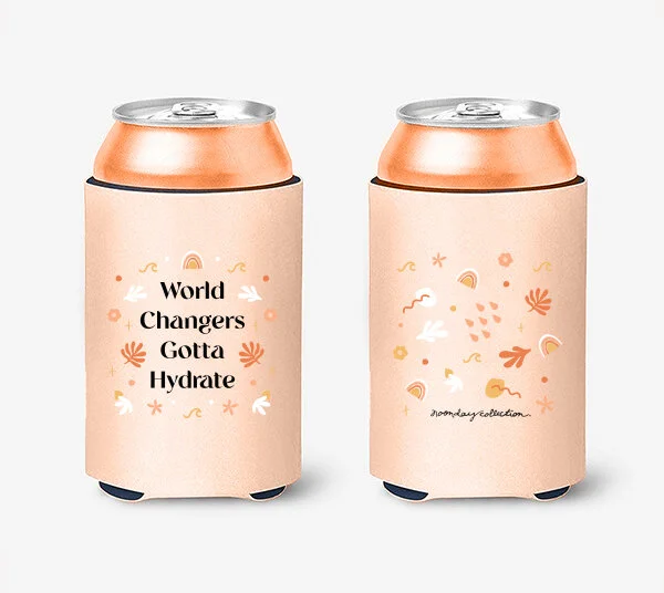 Koozies sold as merchandise at Shine 2021 Online Marketplace