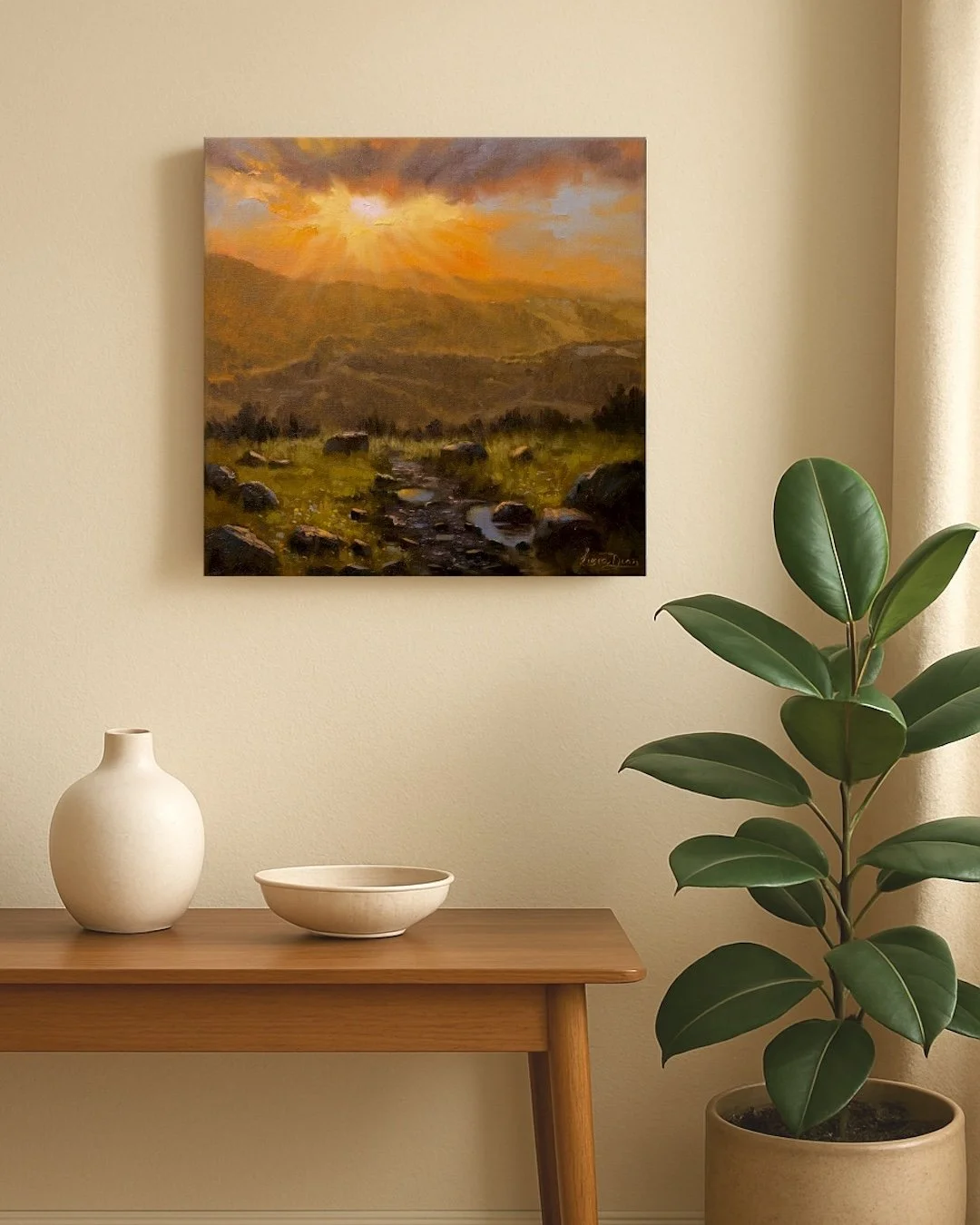 Sunset overlooking the Port Hills Tracks.JPG