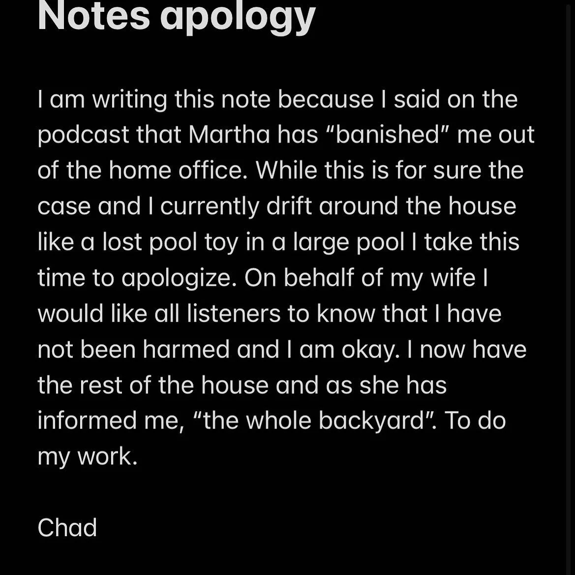 in light of recent events&hellip; more info on this weeks episode of the podcast.
