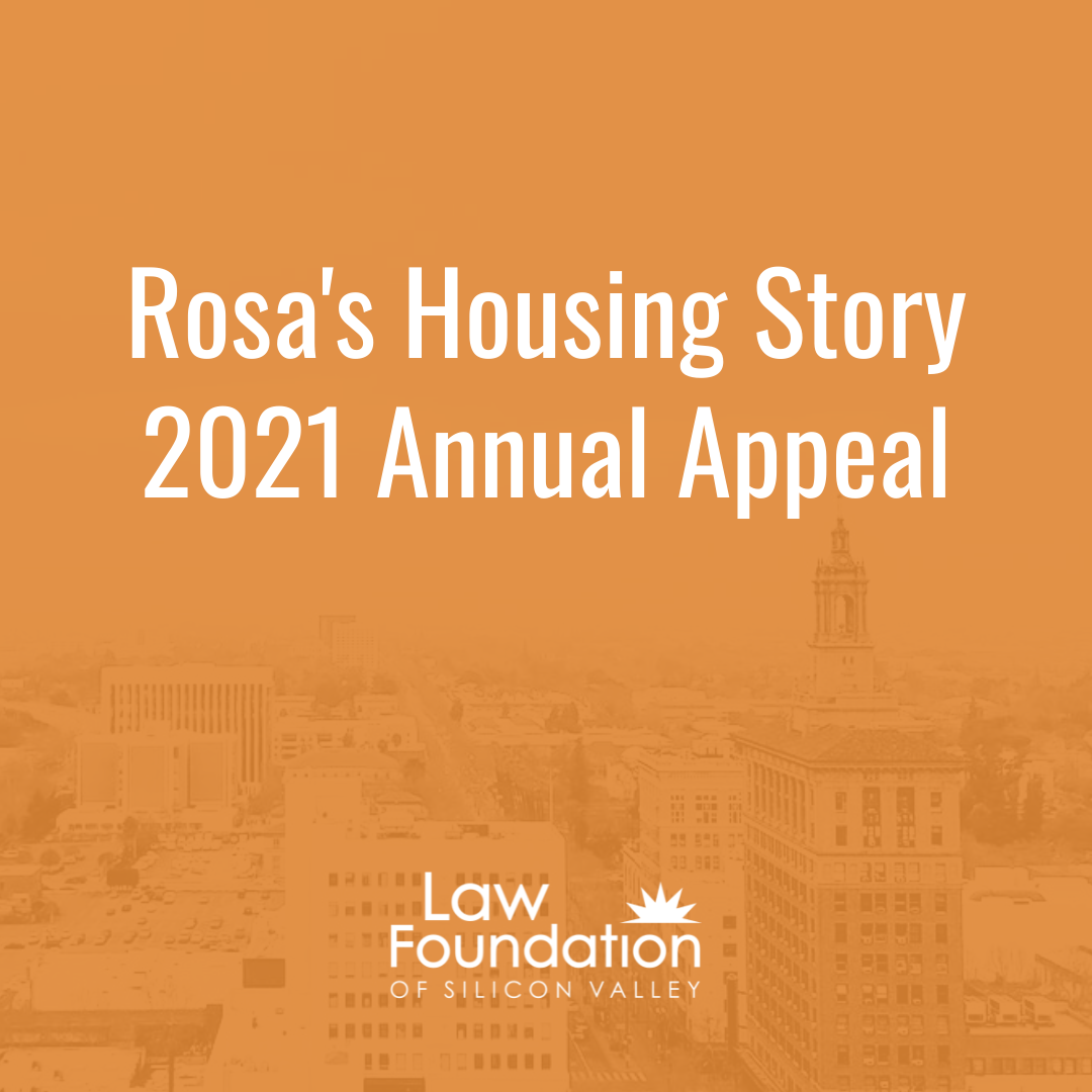 Rosa's Story - 2021 Annual Appeal