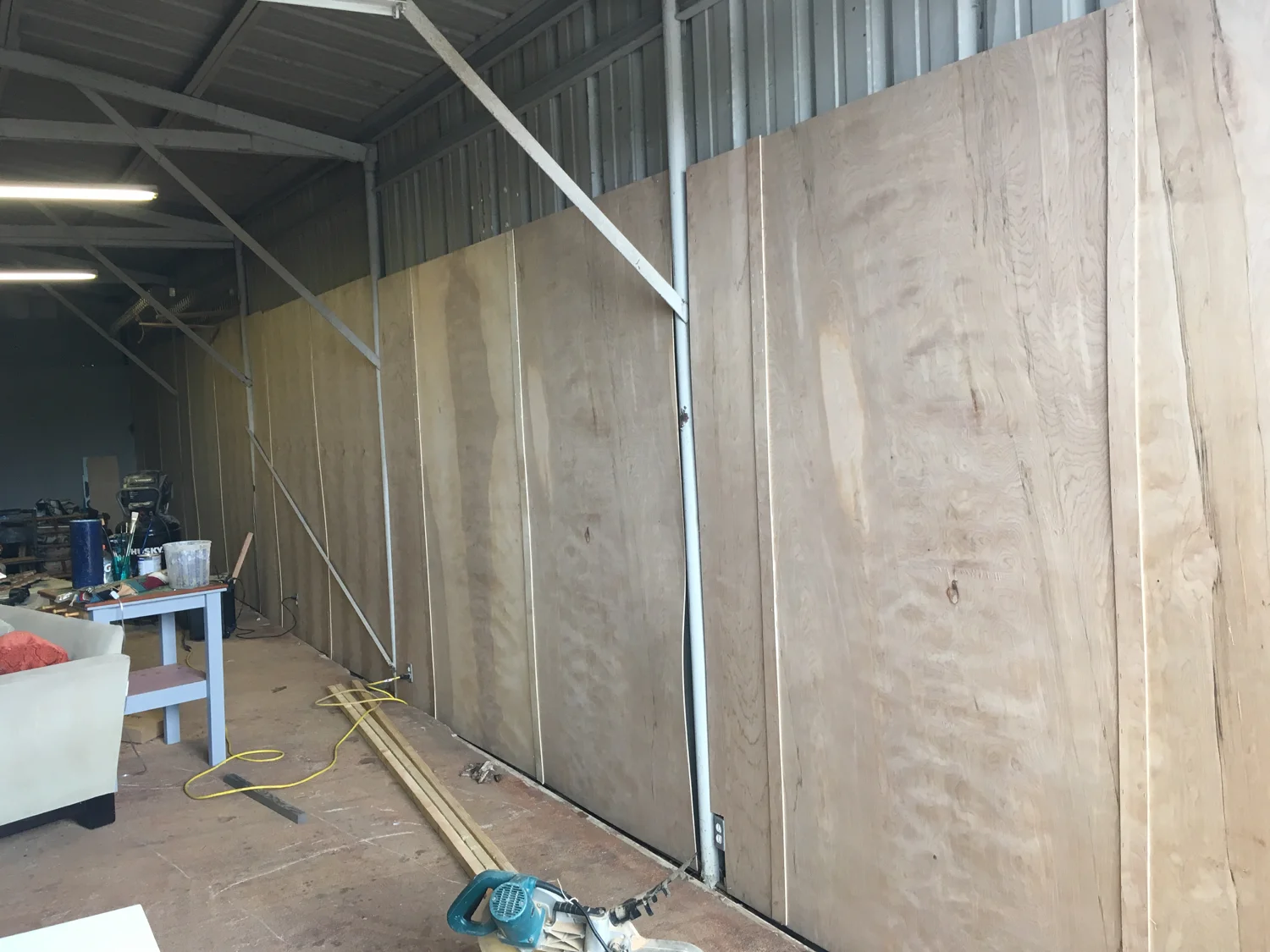 Continued showroom progress!