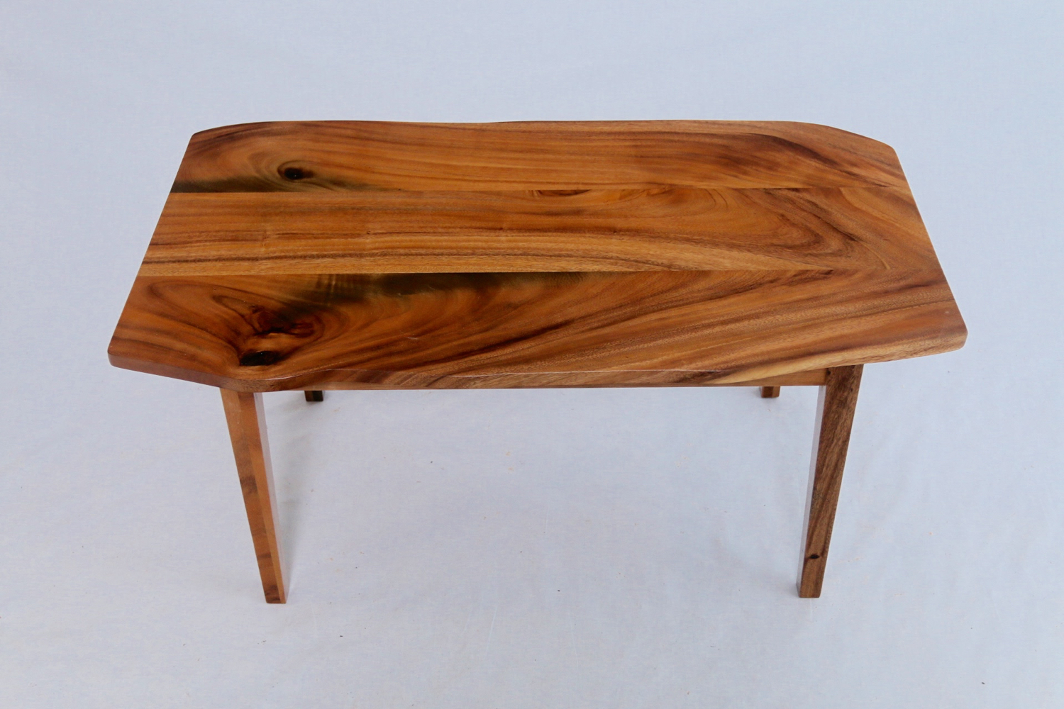 Custom Monkeypod Coffee Table