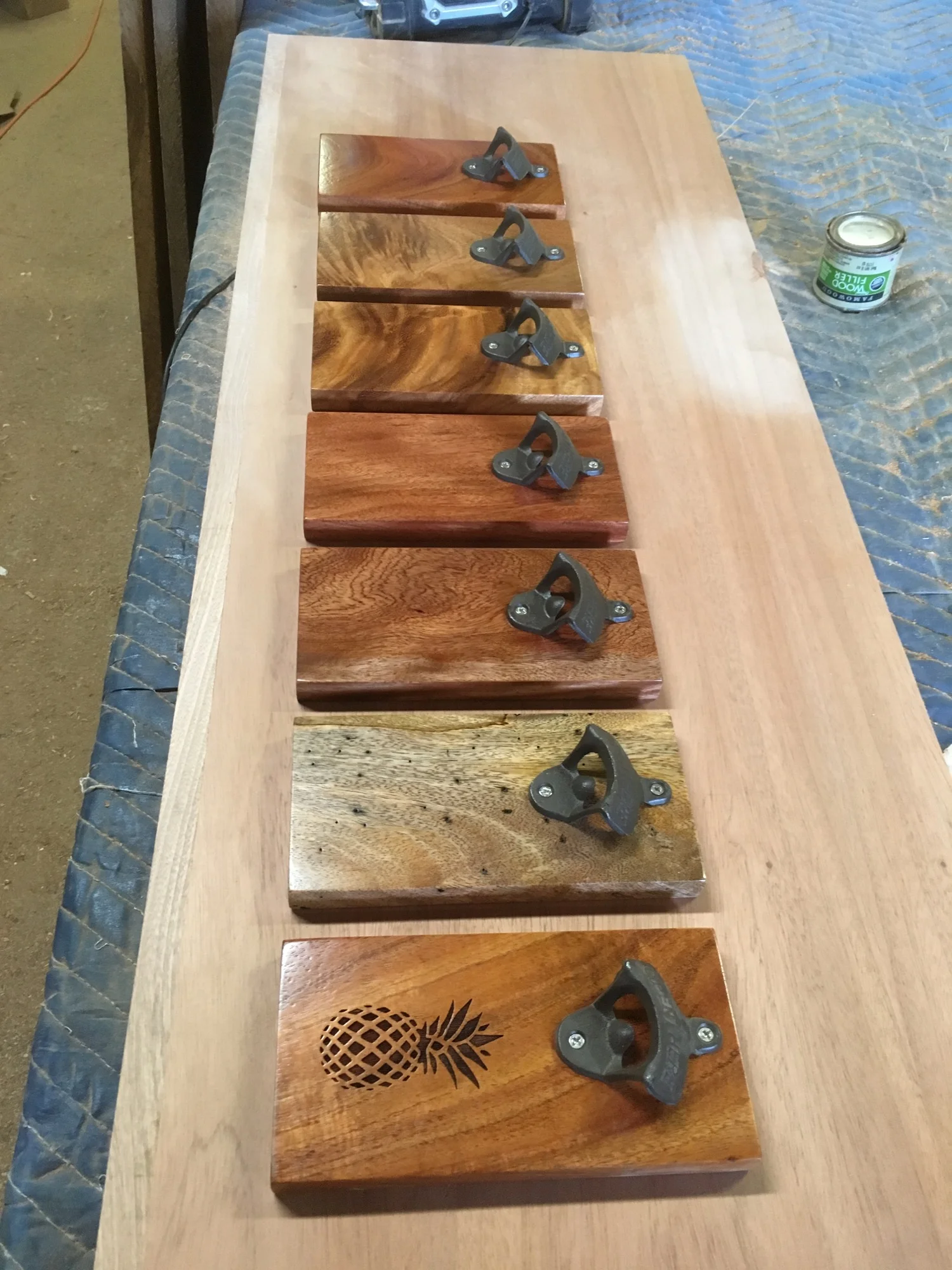 Hawaiian Hardwood Bottle Openers