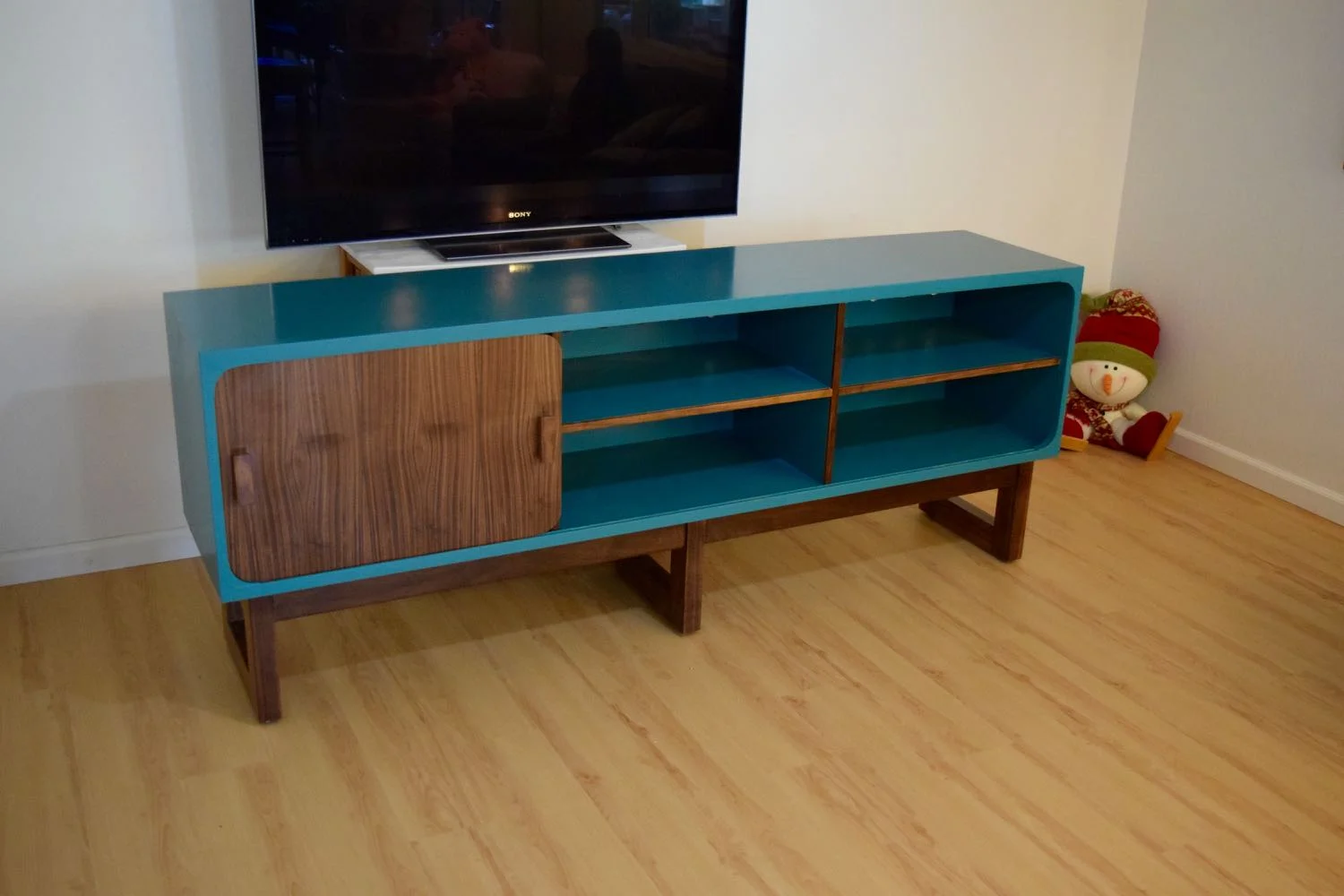 Walnut TV Stand