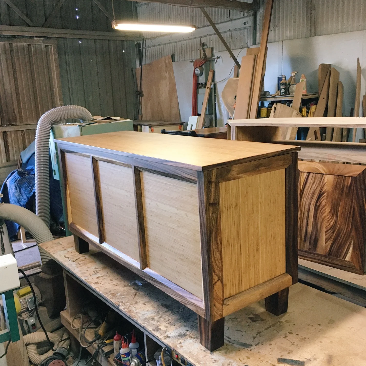 Monkeypod and Bamboo Litter Box