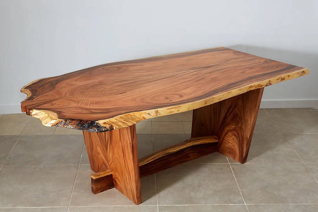 Monkeypod Live Edge Dining Table