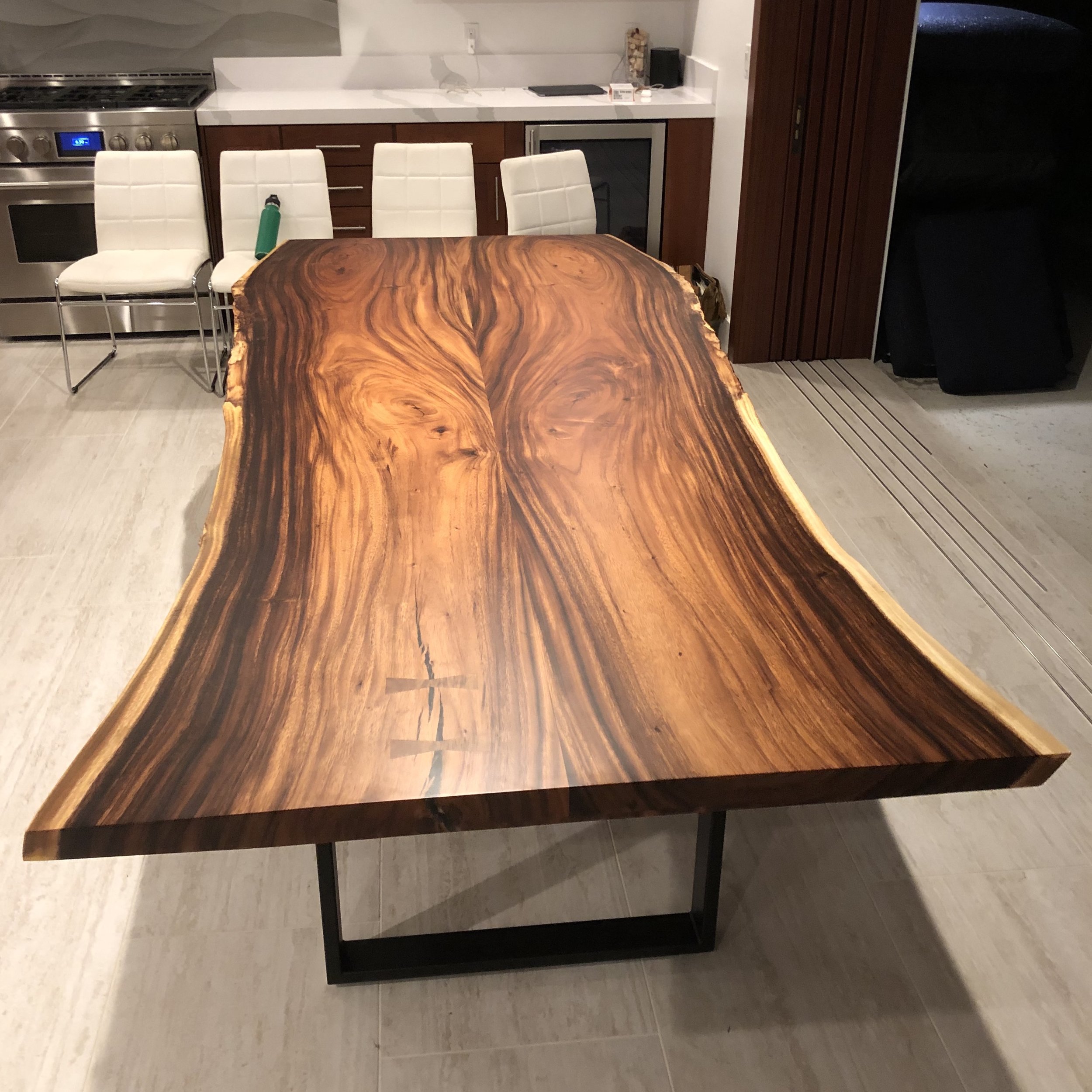 monkeypod slab bookmatch dining table 4.jpg