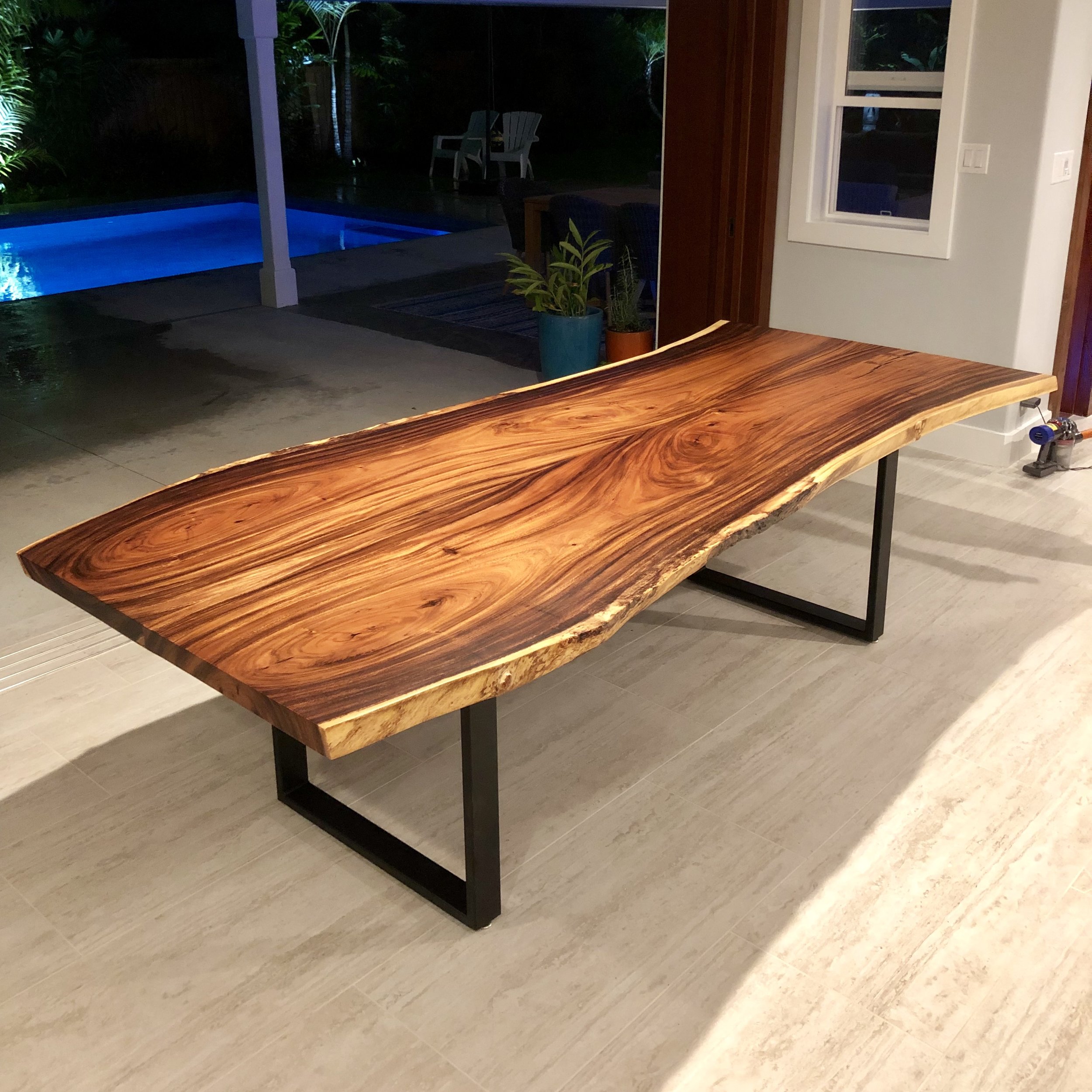 monkeypod slab bookmatch dining table 2.jpg