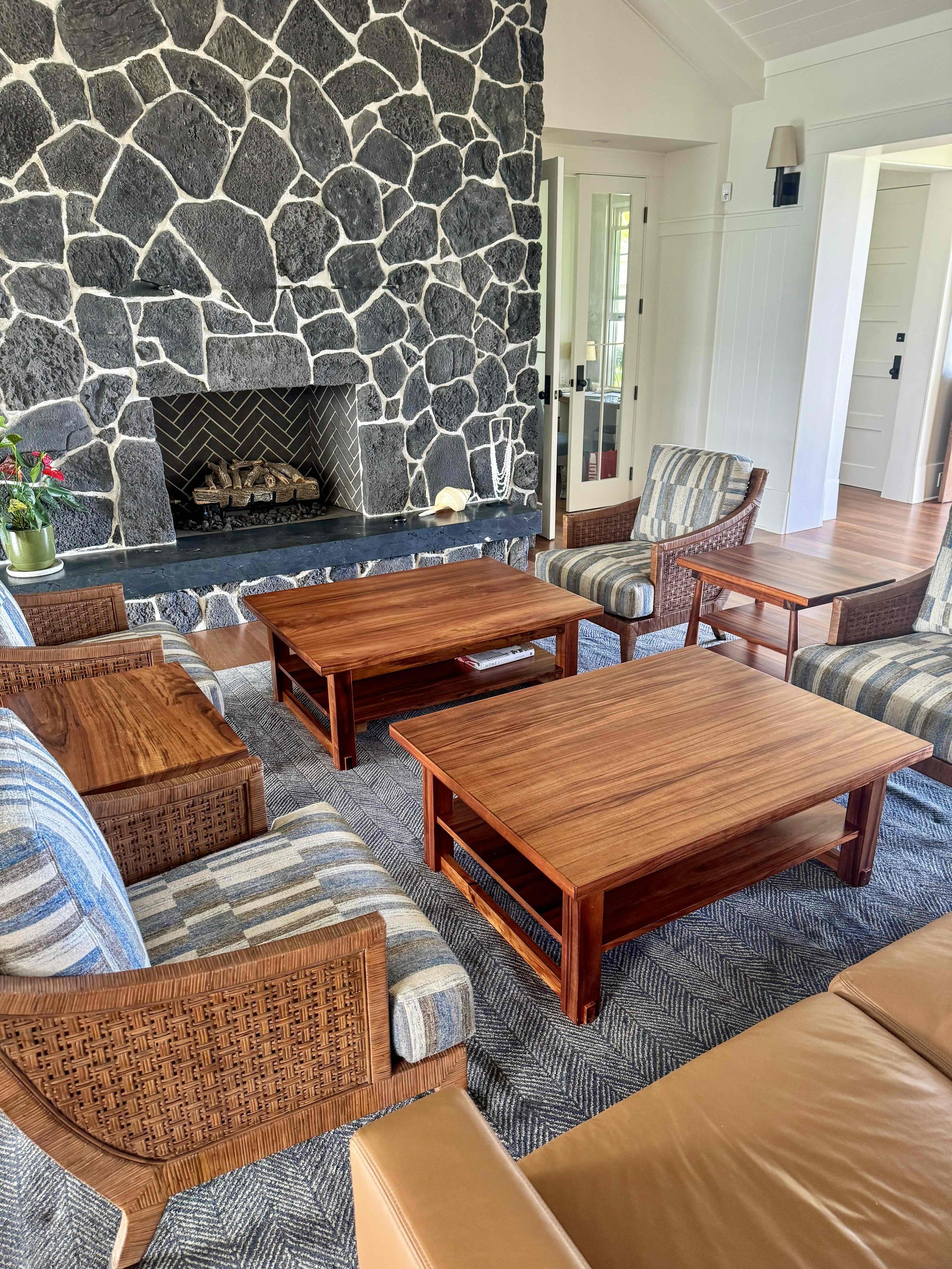 Koa coffee table