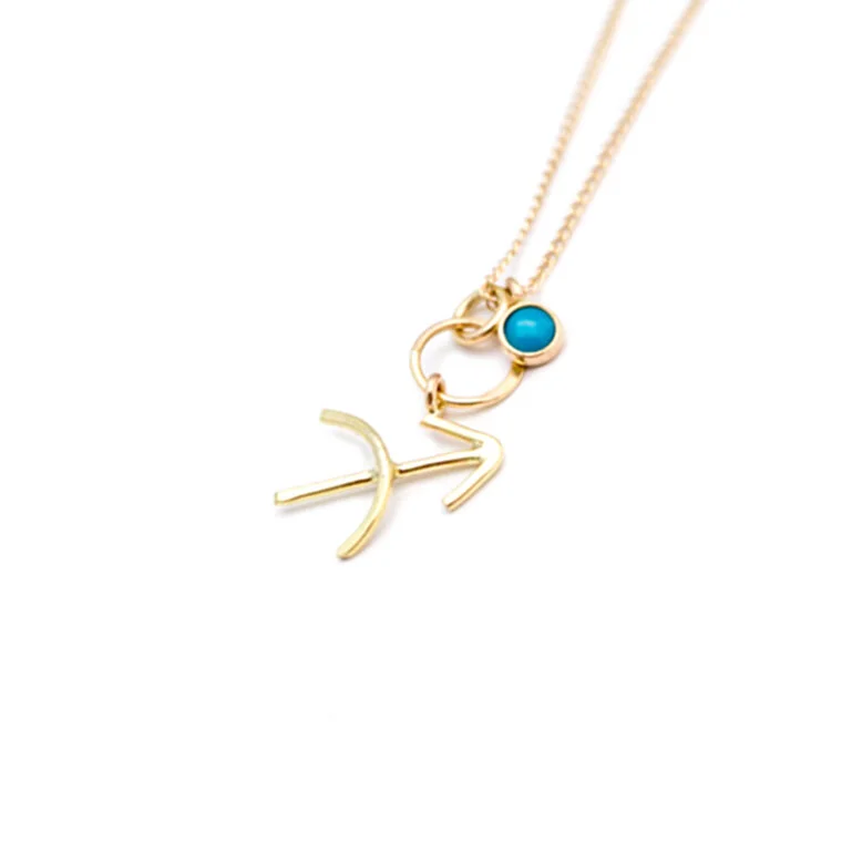 Sagittarius Zodiac Necklace 