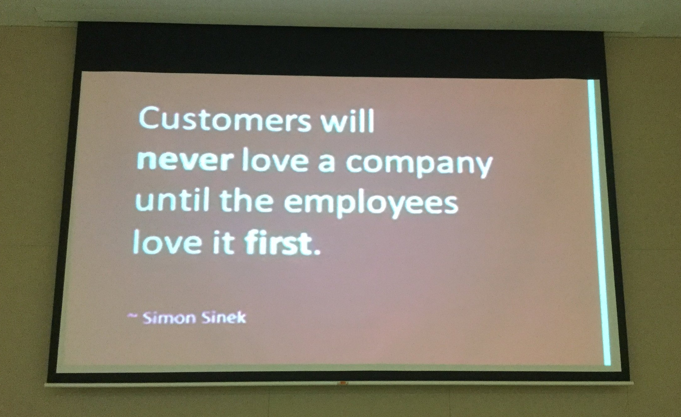 What did Simon Sinek said?