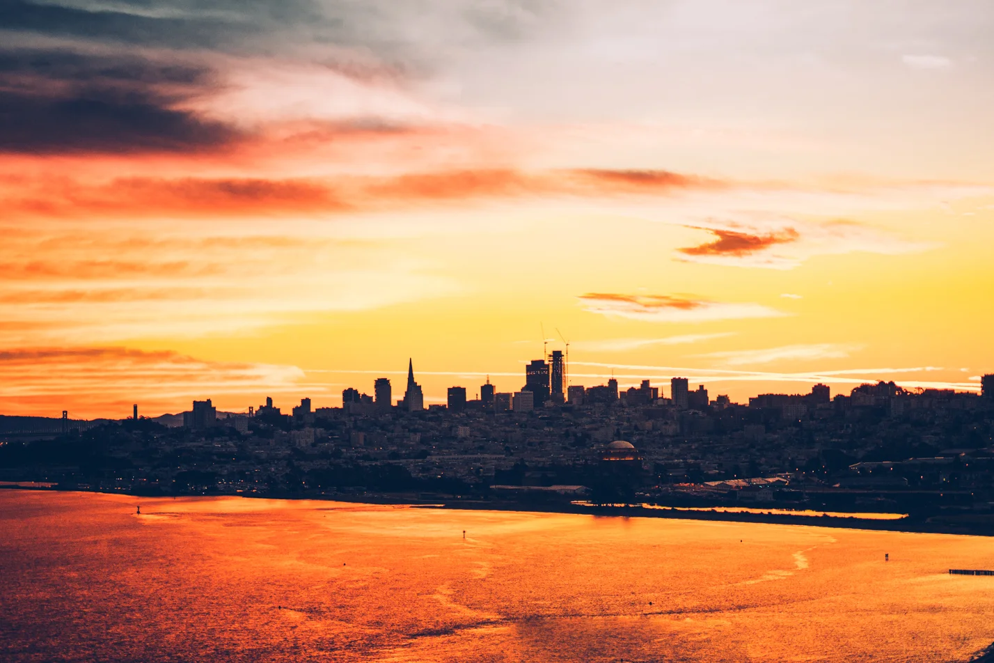 San Francisco, California sunrise