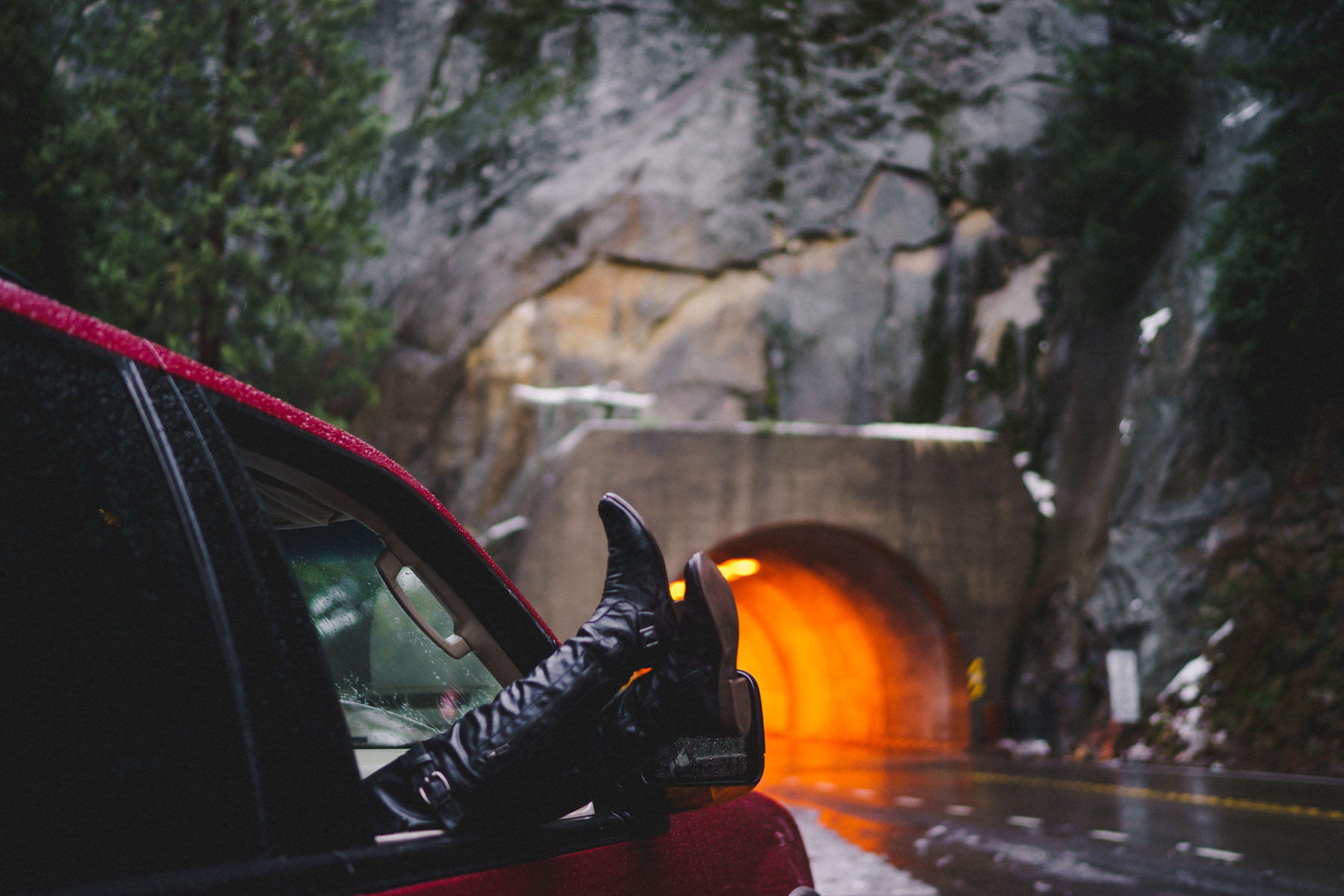 Tunnel View Yosemite Valley California