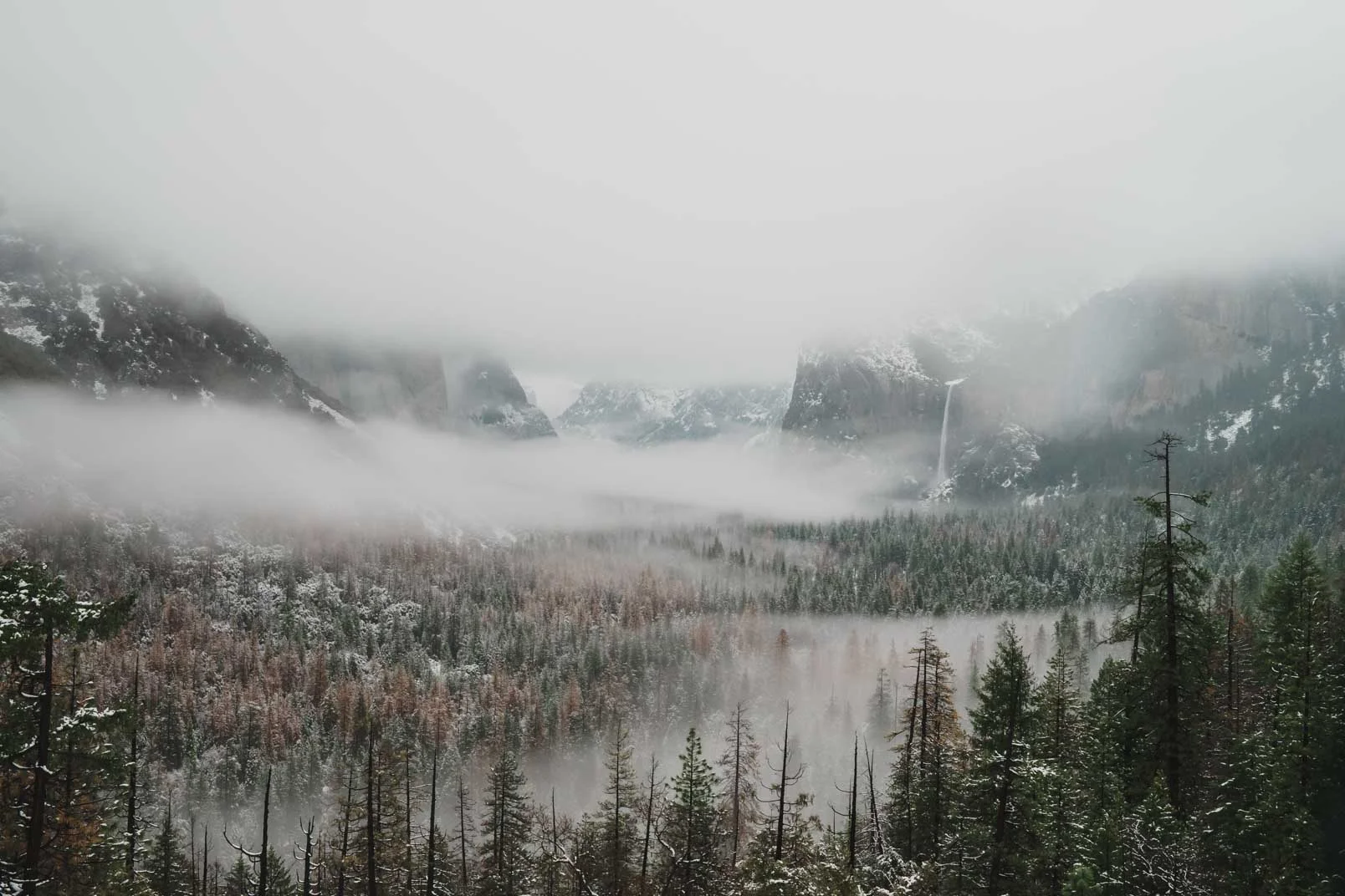 Yosemite Valley California Tunnel View