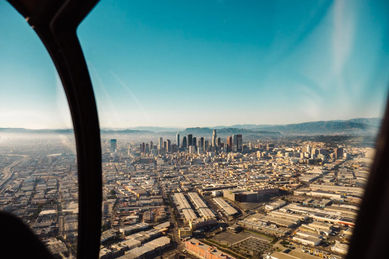 Los Angeles California Helicopter Tour