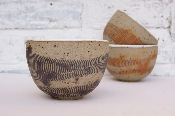 Rustic cup / dark brown