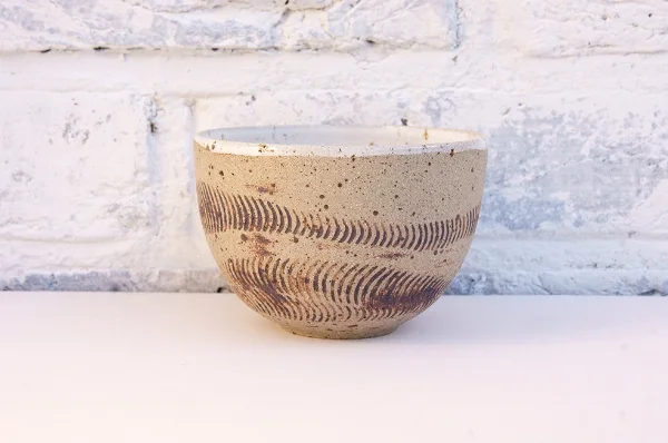 Rustic cup / sanded brown