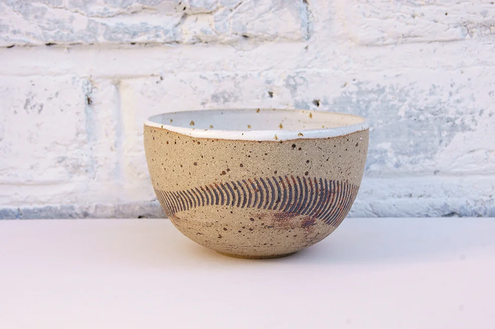 Rustic cup / maroon