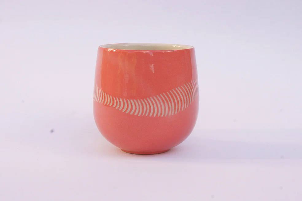 Beaker / salmon pink